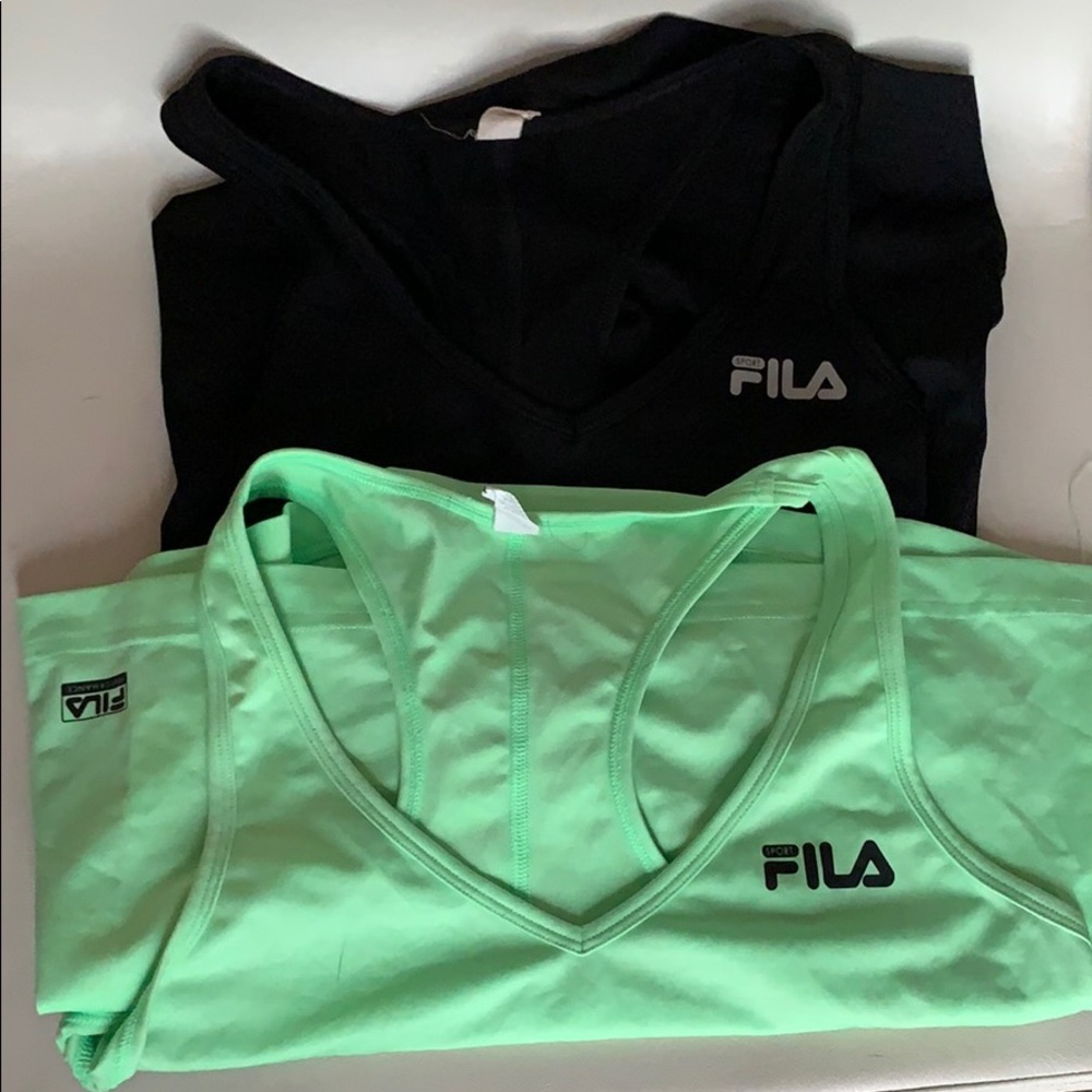 Fila Raceback Tank Tops